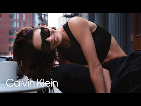 Camila Morrone and Kit Butler in Bold Eyewear | Calvin Klein Spring 2024