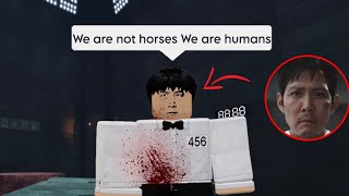 ROBLOX Squid Game 3 Funny Moments (We Are Not Horses 🐴)