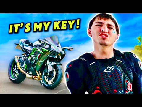 Bought another Ninja H2… bro kept the key 🤨