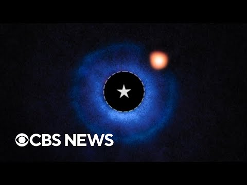 YouTube video thumbnail: Images of Newly Discovered Exoplanet Captured by James Webb Telescope