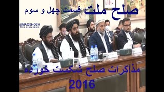 Failed peace talks 2016, مذاکرات صلح شکست خورده