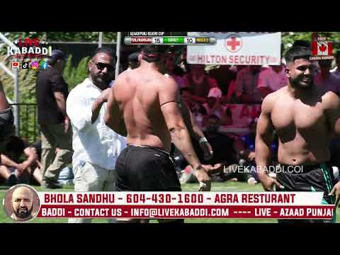 Match 2 - Azad Punjab Kesari Kabaddi Cup 2025 - Canada Kabaddi