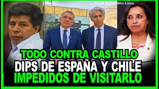 Escándalo! Dina niega visita de diputado Español y candiato Chileno a Pedro Castillo