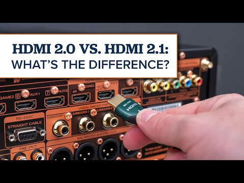 🤔 HDMI 2.0 vs. HDMI 2.1: What’s the Difference?