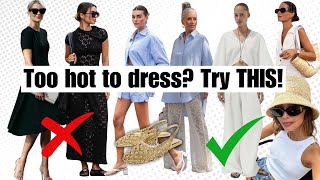 EASY Outifit Ideas For When It’s Too Hot To Care (But You Still Want to Look Good)
