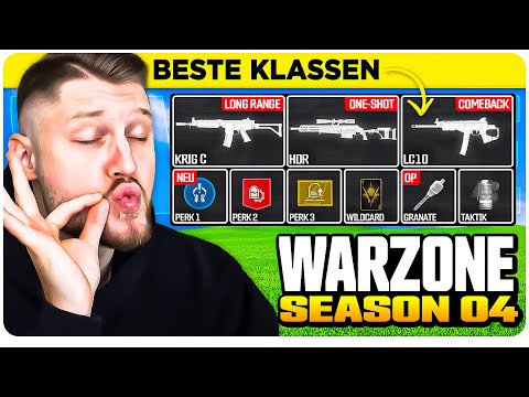 Ich zeige euch die AKTUELL BESTEN KLASSEN für WARZONE VERDANSK! 🏆 (Season 4)