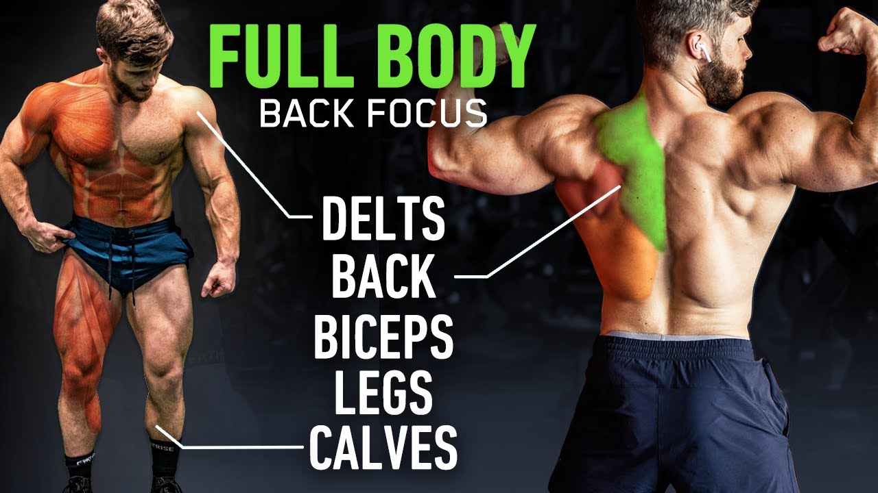 The Best Science-Based Full Body Workout: BACK Focused (Science Applied Ep 3)