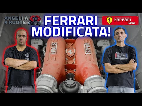 FERRARI F430 RIPARAZIONI CHE DIVENTANO MODIFICHE ASSURDE!