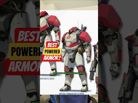 Best Powered Armor? Traveller RPG Battle Dress #scifi #military #war #gaming #tabletopgaming