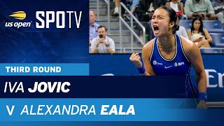 Iva Jovic vs Alexandra Eala | Highlights | Women's Singles | R3 | US Open 2026