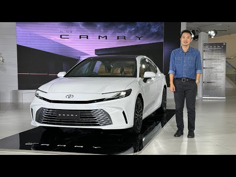 All New Toyota Camry ระบบไฮบริดใหม่ แบตเตอรี่ลิเธียม แรง ประหยัด 25 กม./ลิตร