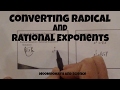 Understanding Rational Exponents and Radicals