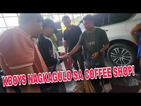 KBOYS NAGKAGULO  SA COFFE SHOP! Kalingap RAB