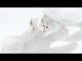 Marina Earrings White Pearls
