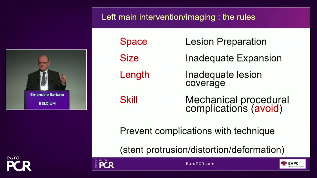 PCI in calcified left