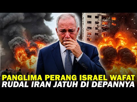 PANGLIMA PERANG ISRAEL WAFAT‼️KANTOR MILITERNYA DI HUJANI RUDAL IRAN