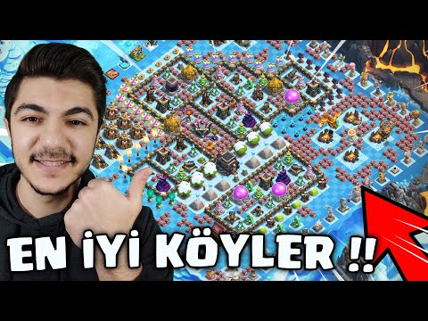 OYUNUN EN GÜZEL KÖYLERİNİ İNCELEDİM !! - Clash Of Clans