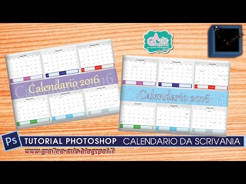Come Creare Un Calendario Da Tavolo Fai Da Te Mania