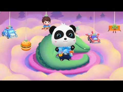 AYO TEMANI BAYI PANDA KIKI TIDUR DAN BERMIMPI MENJADI SEORANG POLISI | RUMAH BERMAIN PANDA | BABYBUS