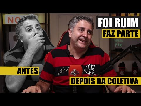 Foi um jogo HORRÍVEL, mas o Filipe Luis está CORRETÍSSIMO!