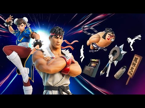 FORTNITE x STREET FIGHTER (Nueva colaboración)