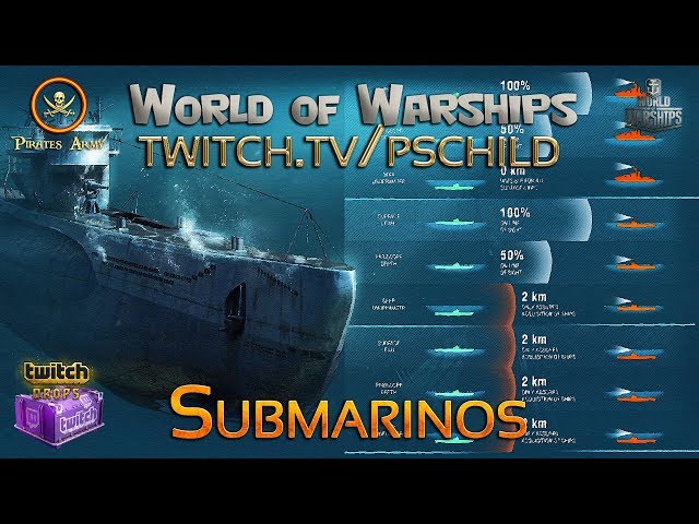 World of Warships Español - Submarinos - WiP... muy WiP