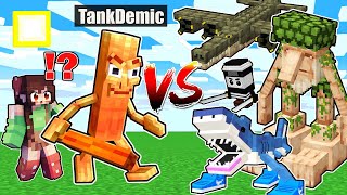 TUNG TUNG TUNG SAHUR VS ITALIAN BRAINROT In Minecraft! ( Tagalog )