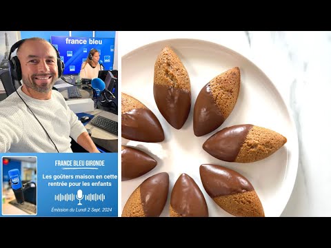 MES FINANCIERS NOISETTE CITRON CHOCOLAT AU LAIT - Je fais ma Rentrée sur France Bleu Gironde!