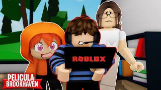 EL NIÑO OBSESIONADO CON ROBLOX 📱😡 BROOKHAVEN 🏡 PELICULA