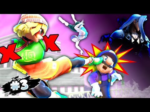 SOY MIN MIN, PERO SIN BRAZOS | Reto Smash #3