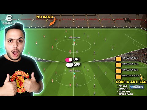 CONFIG eFootball 2025 Mobile Dark Mode Patch !!  How To Install Config No Lag 60 FPS