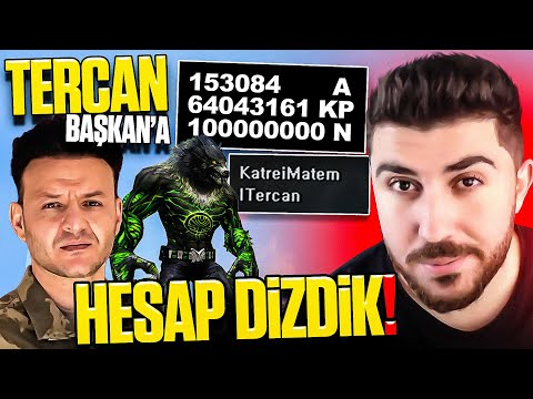 TERCAN BAŞKANA HESAP DİZDİM!