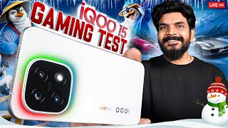 IQOO 15 Gaming Test New Update 4.1 || BGMI LIVE ||