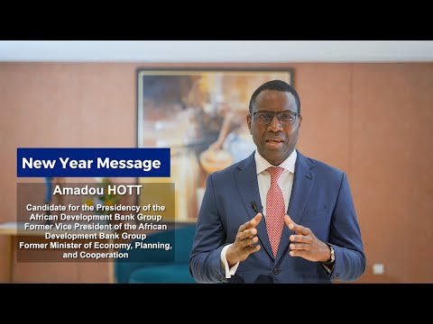 New Year Message from Mr. Amadou Hott, candidate for the Presidency of the African Development Bank Group