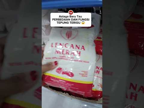 PERBEDAAN DAN FUNGSI TEPUNG TERIGU π±π± ππ» #fypγ· #tips #tutorial