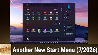 Another New Start Menu (7/2026) - Taskbar Freedom Returns