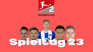 2. Bundesliga Spieltag 23