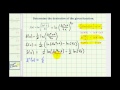 Understanding Derivatives of Natural Log Functions