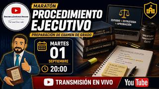 TUTORÍA PROCESAL 2026, Sesión 20, MARATON DE PROCED. EJECUTIVO