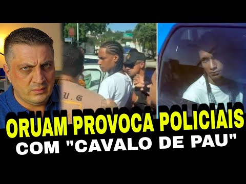 ABSURDO! Oruam provoca policiais com "cavalo de pau" só para divulgar seu novo álbum