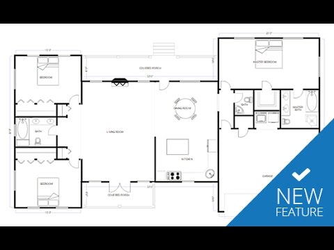 New CAD & Floor Plan Features in SmartDraw