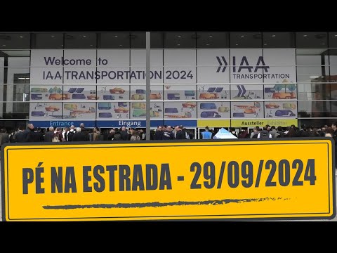 Eletrificação em alta na IAA Transportation 2024 e roubo de grãos no Porto de Itaqui/MA