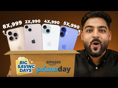 iPhone Biggest Price Drop 🔥 Amazon Prime Day  & Flipkart Sale 2025 😍