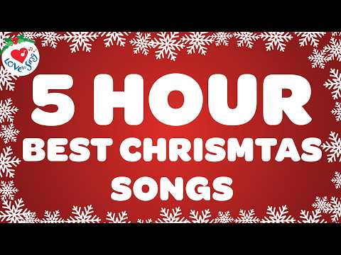 Best 5 Hours Christmas Songs Playlist 🎅 Top Christmas Music