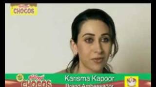 Karisma Kapoor for Kelloggs Chocos AD