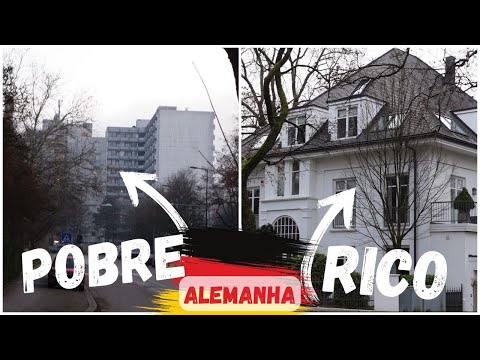 Como vivem OS RICOS e como vivem OS POBRES na Alemanha?