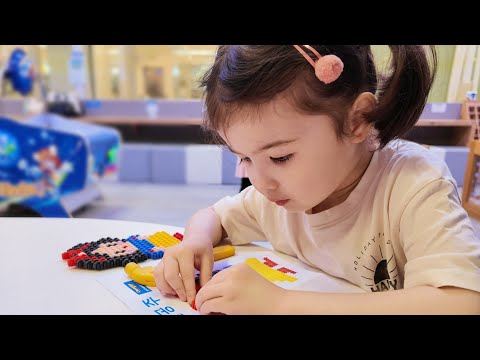 [VLOG] “이런 아이 처음 봐요” 모두가 감탄한 어린 로아의 90분 몰입력😲 | 스스로 정리정돈까지! | 육아 브이로그