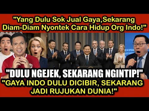“Yang Dulu Sok Jual Gaya, Sekarang Diam-Diam Nyontek Cara Hidup Orang Indonesia!”