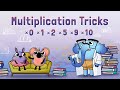 Multiplication Mastery: Tricks for 0, 1, 2, 5, 9, and 10