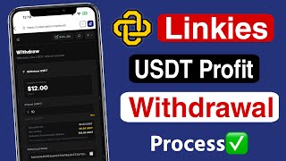 Linkies Profit Withdrawal Process✅ Linkies Subscription Income Withdraw